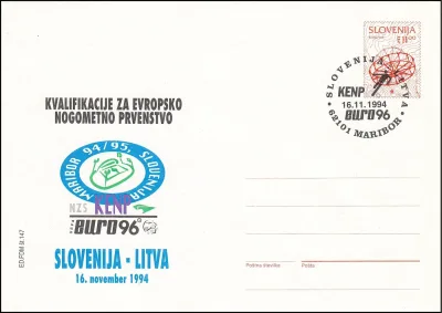 EURO '96 SLOVENIJA : LITVA